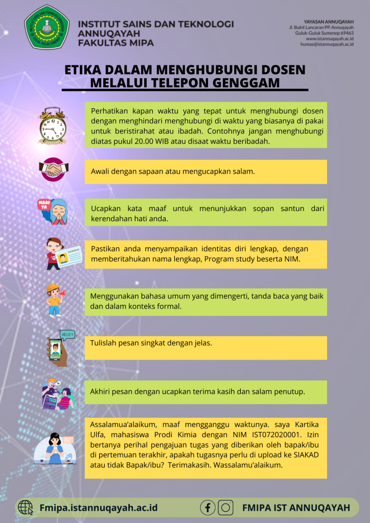 Etika Menghubungi Dosen Via Pesan Singkat, Mahasiswa Wajib Tahu!