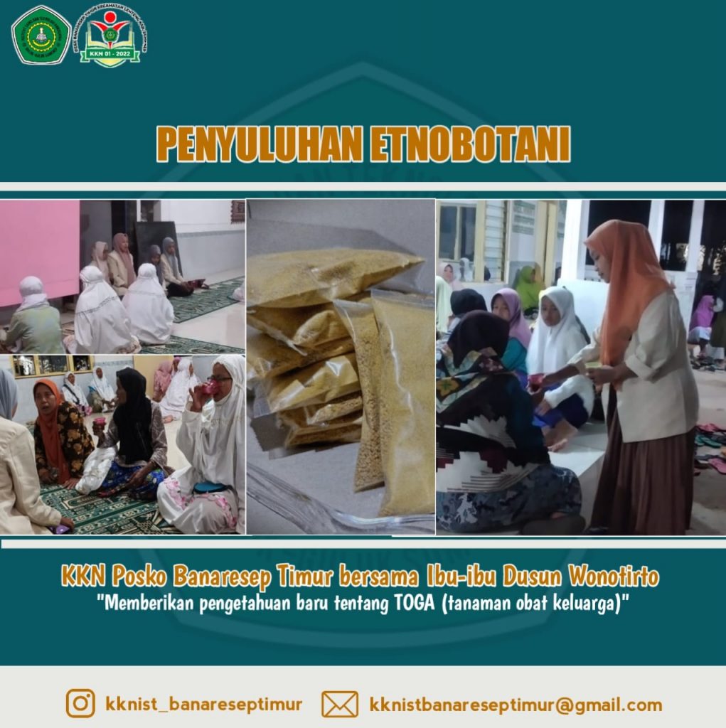 Posko Banaresep Timur KKN Angkatan 01 IST Annuqayah Gelar Penyuluhan Etnobotani, Sulap Rempah-Rempah Jadi ‘Nona Wangi’