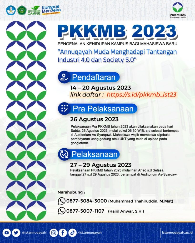 [INFO] Kegiatan PKKMB Annuqayah Muda