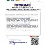 [INFO] Pendaftaran dan Pelaksanaan Wisuda Ke-I IST Annuqayah