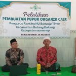 Dosen Fakultas MIPA Universitas Annuqayah Lakukan Pelatihan Pembuatan Pupuk Organik Cair di Ranting NU Banuaju Timur