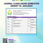 [INFO] Jadwal Ujian Akhir Semester Genap TA. 2023/2024