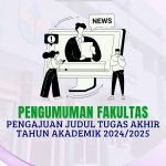 [INFO] Pengajuan Judul Tugas Akhir Tahun Akademik 2024/2025