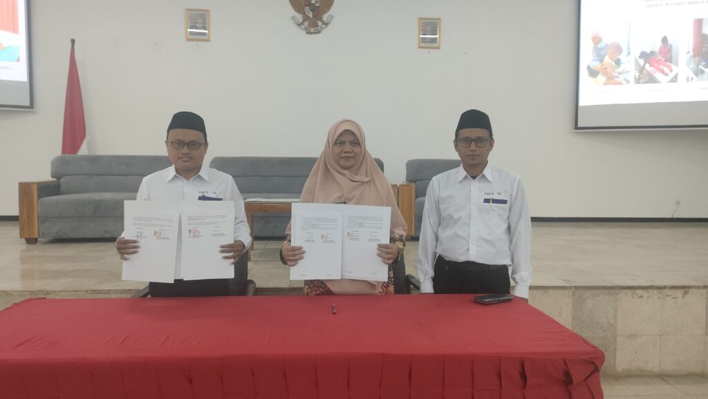Penandatanganan Kerja Sama Fakultas MIPA Universitas Annuqayah Dengan UPT Materia Medica Batu