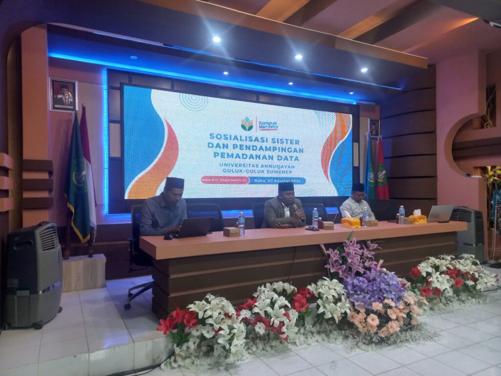 Universitas Annuqayah Gelar Sosialisasi Sister dan Pendampingan Pemadanan Data untuk Tingkatkan Akurasi Informasi Dosen